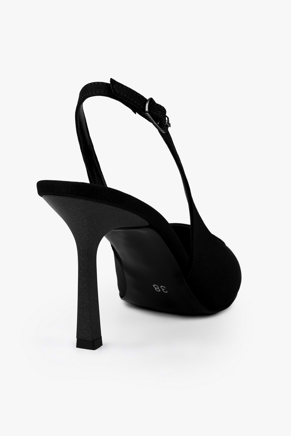 Kadın Vina Siyah Saten Stiletto