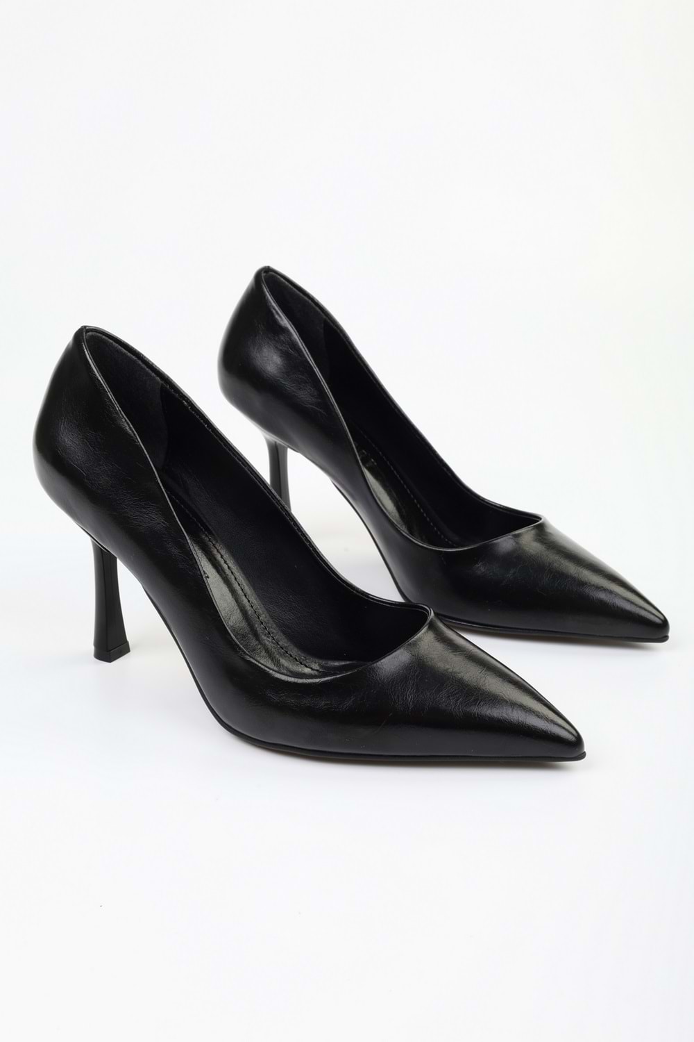 Kadın Vague Siyah Cilt Stiletto