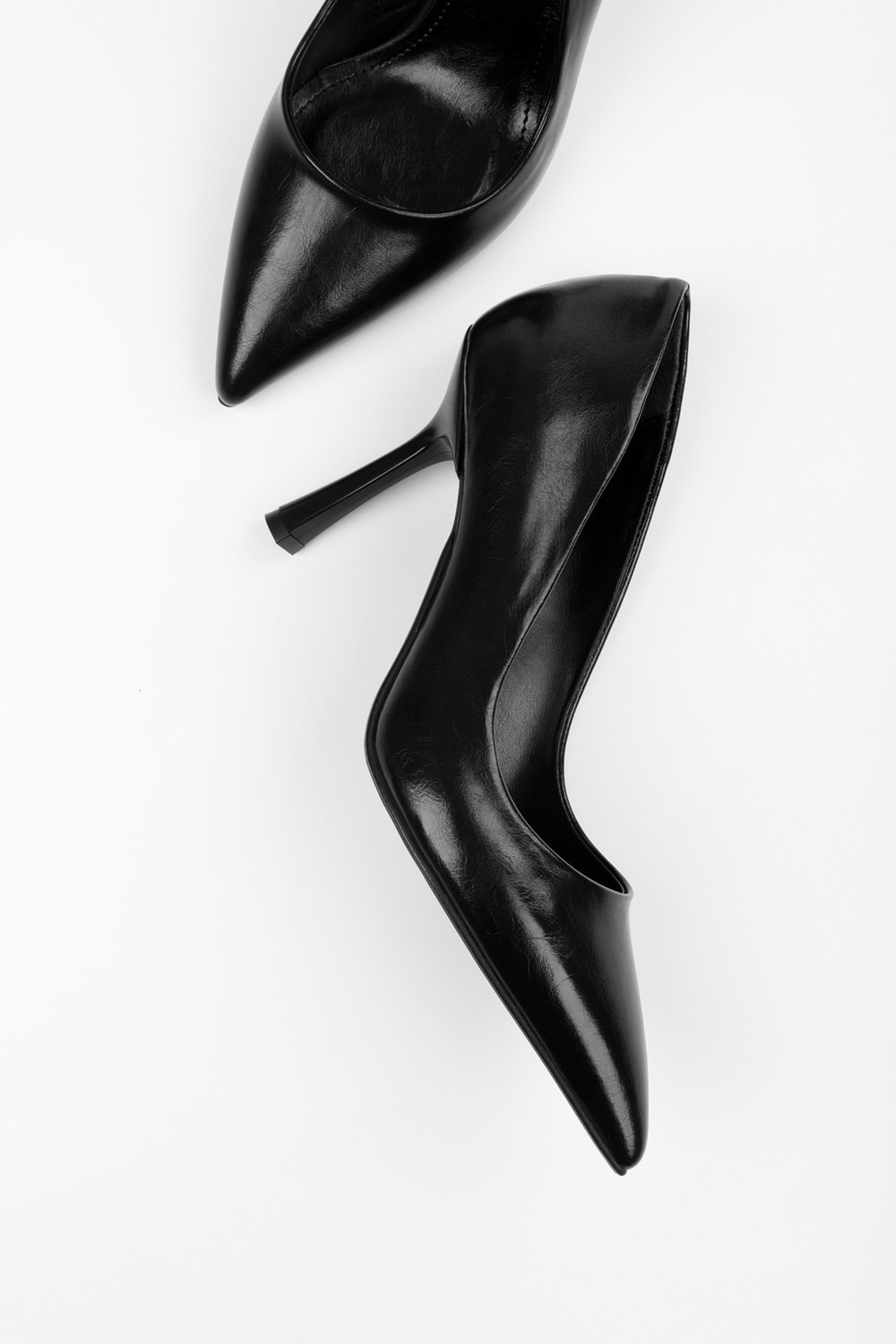 Kadın Vague Siyah Cilt Stiletto