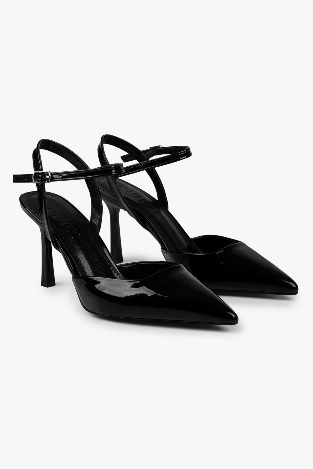 Kadın Lura Siyah Rugan Stiletto