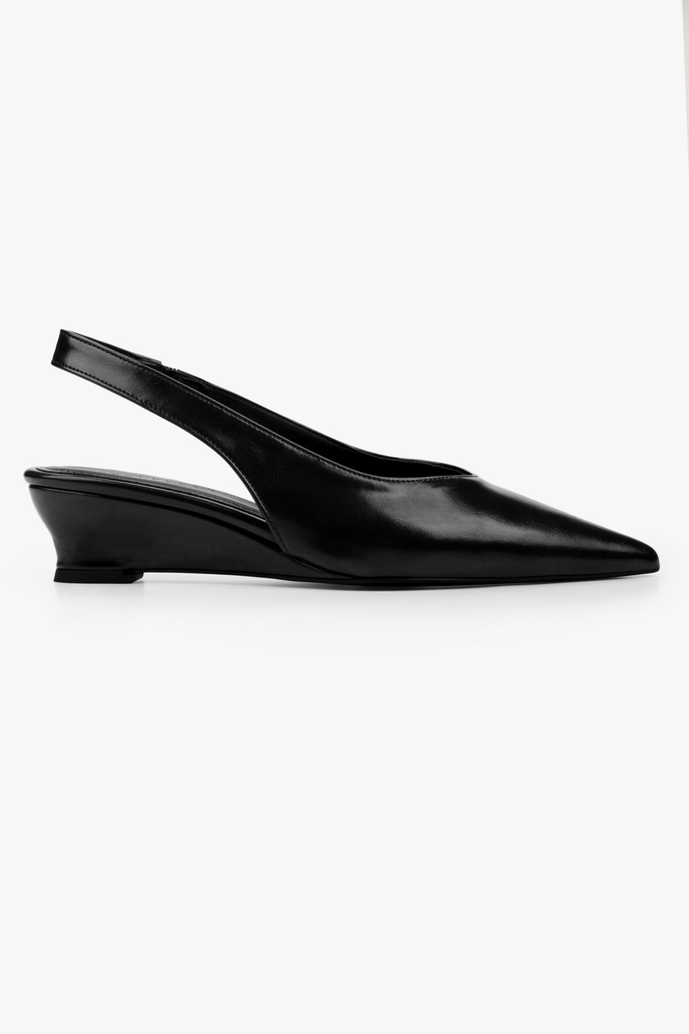 Kadın Etra Siyah Cilt Dolgu Topuklu Stiletto