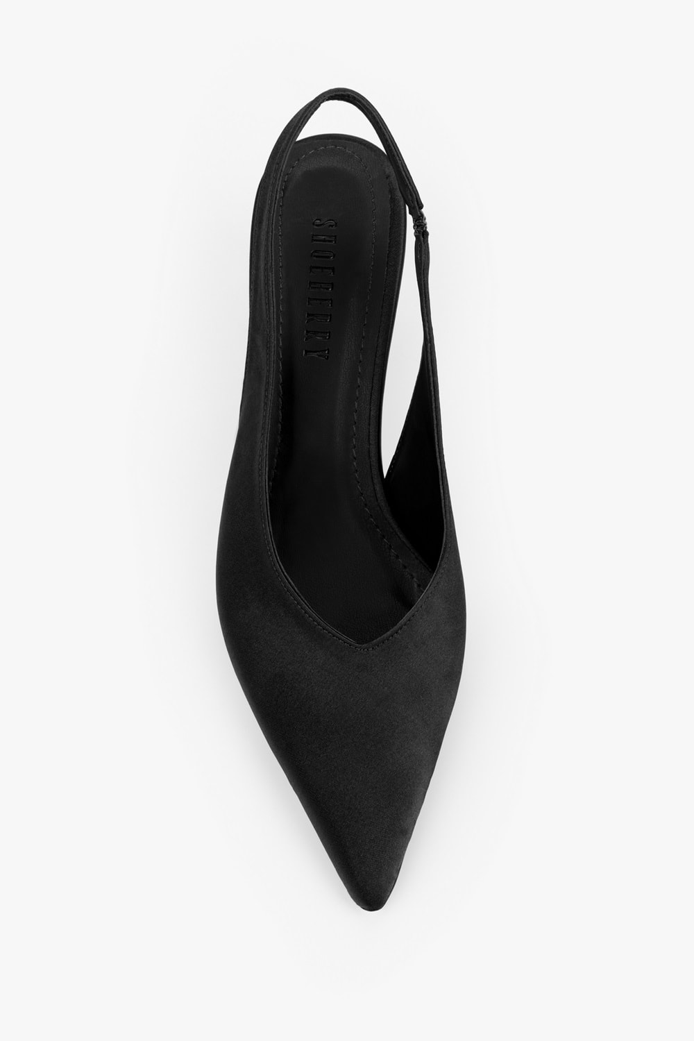 Kadın Rade Siyah Saten Stiletto
