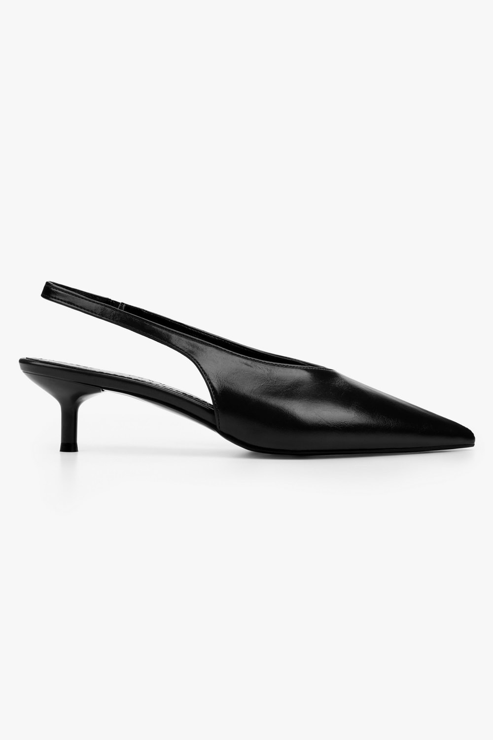 Kadın Mia Siyah Parlak Stiletto
