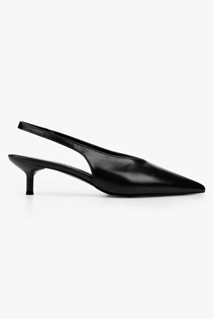 Kadın Mia Siyah Parlak Stiletto