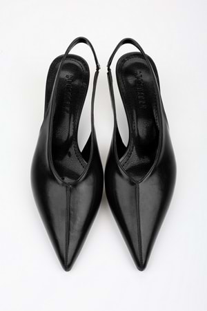 Kadın Mia Siyah Parlak Stiletto