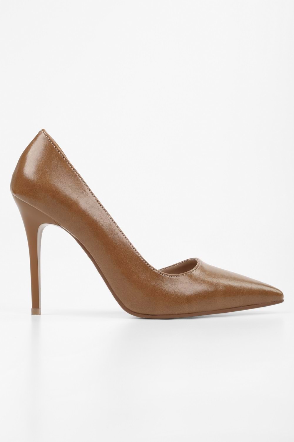 Kadın Massy Karamel Parlak Stiletto