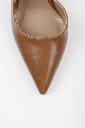 Kadın Massy Karamel Parlak Stiletto