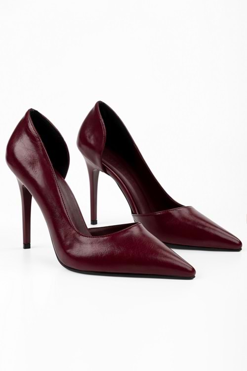 Kadın Massy Kiraz Parlak Stiletto