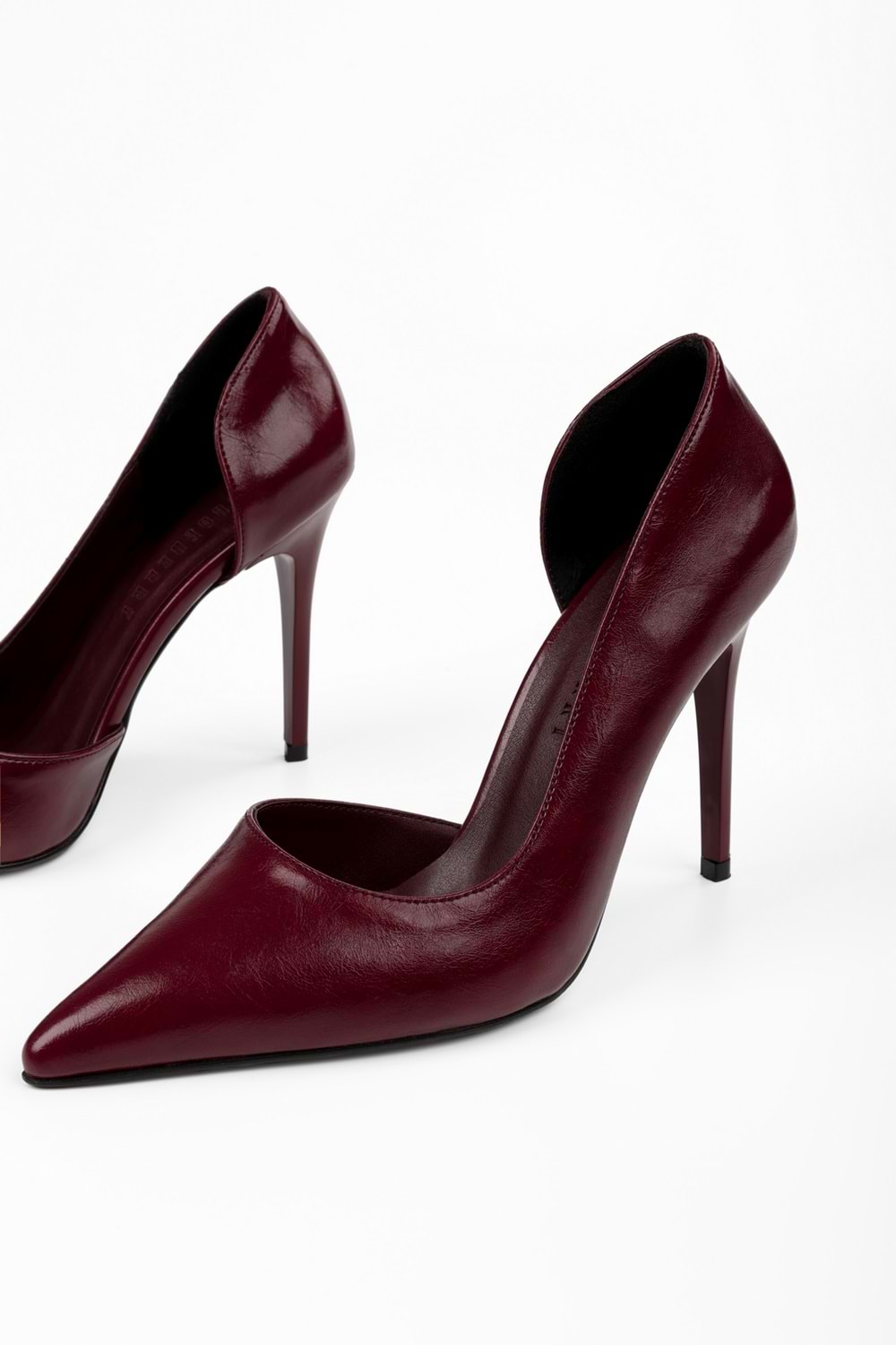 Kadın Massy Kiraz Parlak Stiletto