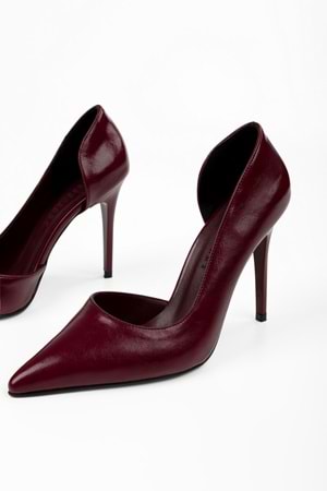 Kadın Massy Kiraz Parlak Stiletto