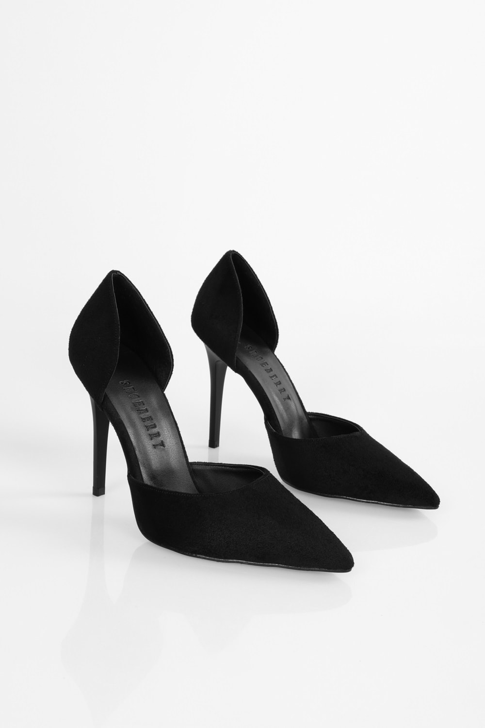 Kadın Judith Siyah Süet Stiletto