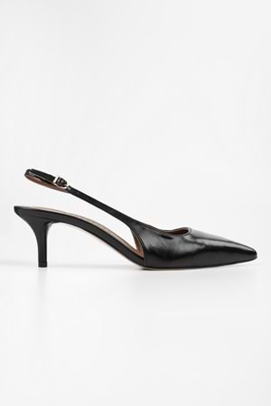Kadın Estelle Siyah Cilt Stiletto