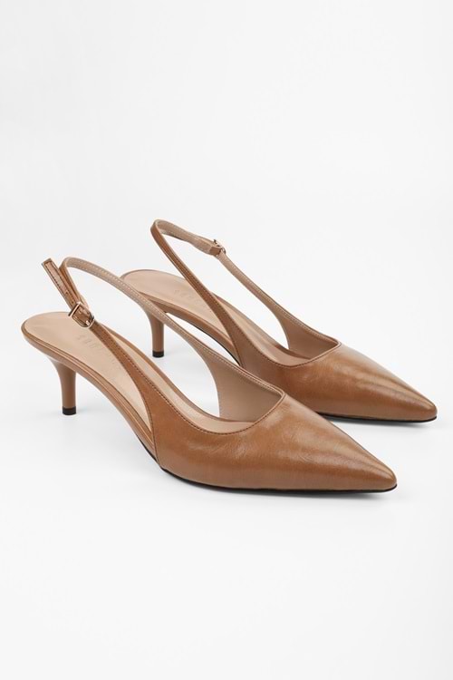 Kadın Estelle Karamel Cilt Stiletto