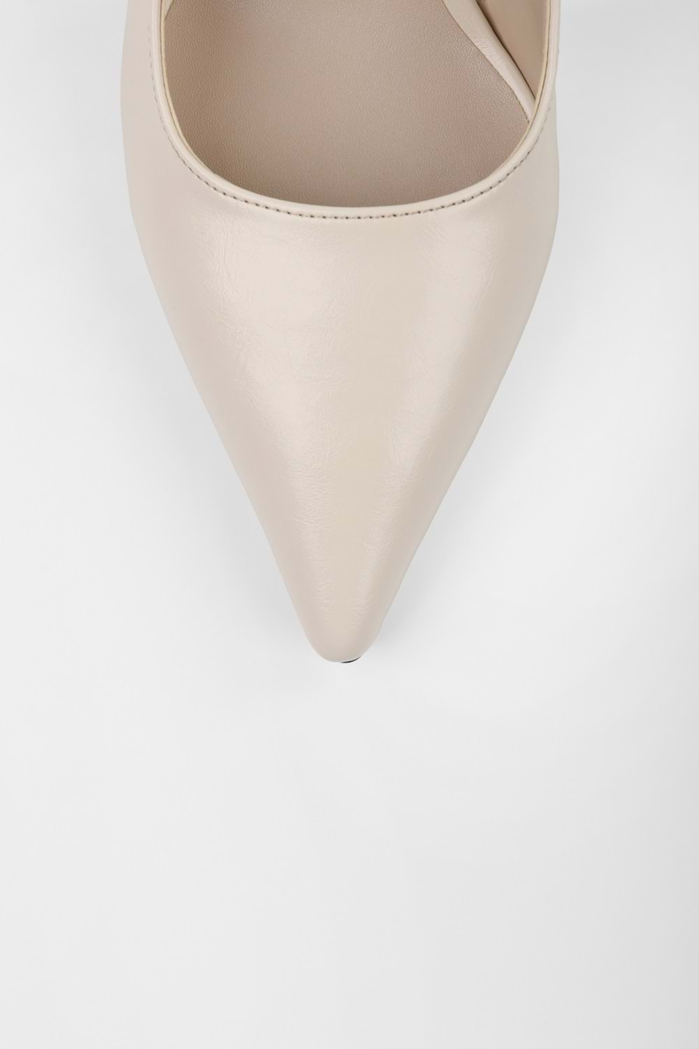 Kadın Estelle Ekru Cilt Stiletto